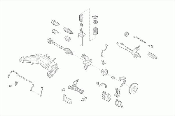 BOGE VW-POLO-FB038 - Рульове управління autocars.com.ua