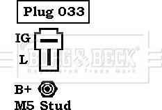 Borg & Beck BBA2033 - Генератор autodnr.net