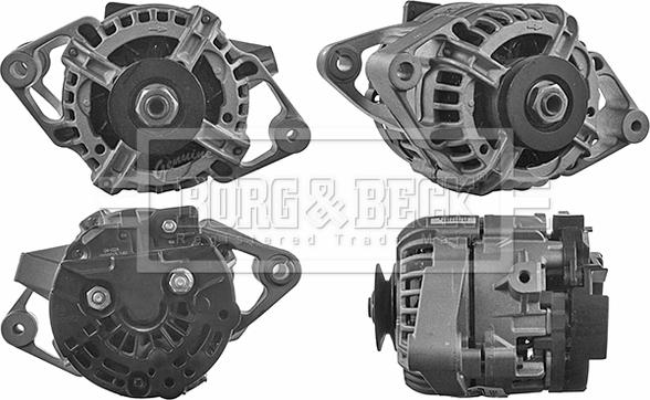 Borg & Beck BBA2096 - Генератор autocars.com.ua