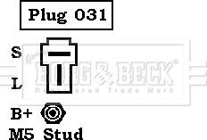 Borg & Beck BBA2151 - Генератор autodnr.net