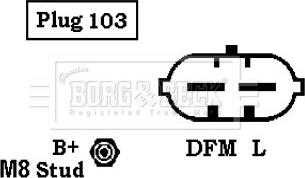 Borg & Beck BBA3010 - Генератор autodnr.net