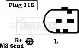 Borg & Beck BBA2729 - Генератор autodnr.net
