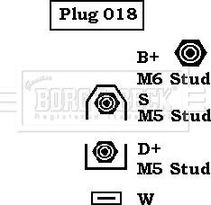 Borg & Beck BBA2366 - Генератор autocars.com.ua