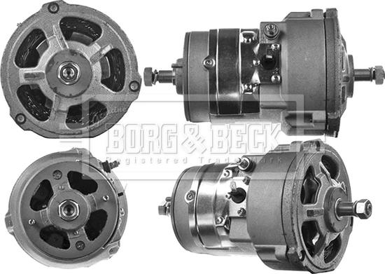 Borg & Beck BBA2402 - Генератор autocars.com.ua