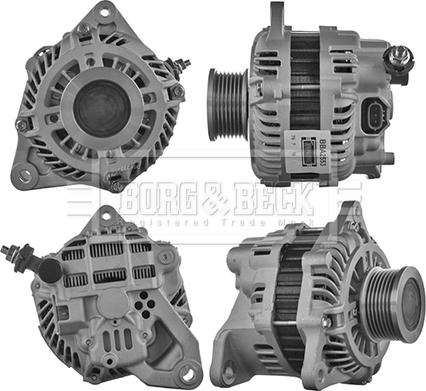 Borg & Beck BBA2553 - Генератор autodnr.net