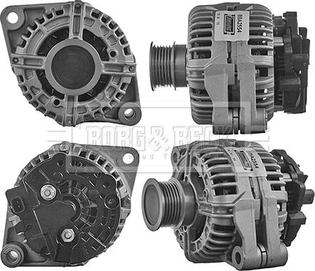 Borg & Beck BBA2554 - Генератор autocars.com.ua