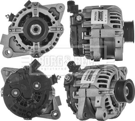 Borg & Beck BBA2584 - Генератор autodnr.net