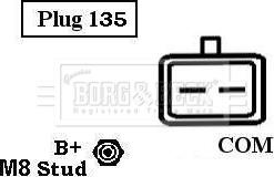 Borg & Beck BBA3051 - Генератор autodnr.net