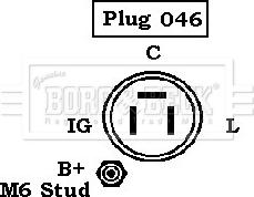 Borg & Beck BBA2643 - Генератор autocars.com.ua