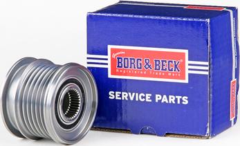 Borg & Beck BBA5089 - Шкив генератора, муфта avtokuzovplus.com.ua