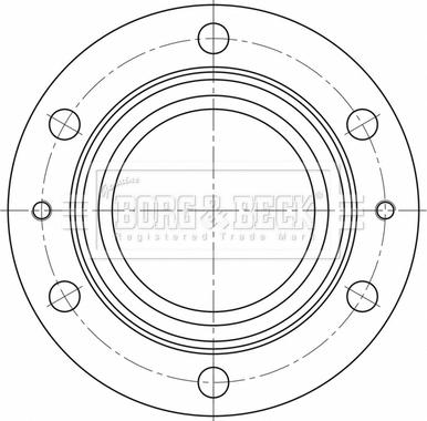 Borg & Beck BBD32630 - Гальмівний диск autocars.com.ua