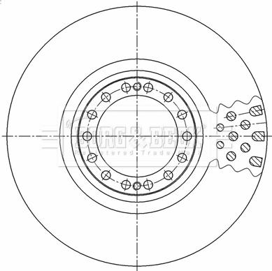 Borg & Beck BBD32670 - Тормозной диск autodnr.net