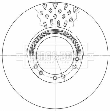 Borg & Beck BBD32781 - Гальмівний диск autocars.com.ua