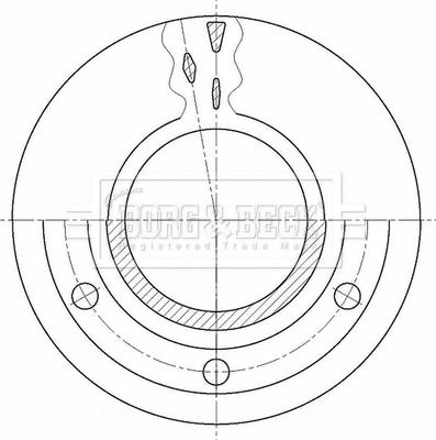 Borg & Beck BBD32931 - Тормозной диск avtokuzovplus.com.ua