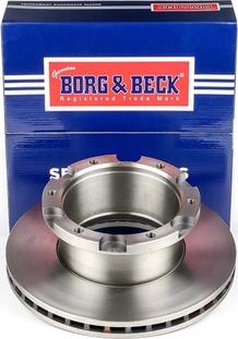 Borg & Beck BBD32939 - Гальмівний диск autocars.com.ua