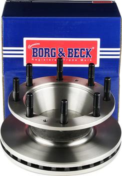 Borg & Beck BBD33024 - Гальмівний диск autocars.com.ua