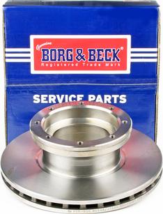 Borg & Beck BBD33053 - Гальмівний диск autocars.com.ua