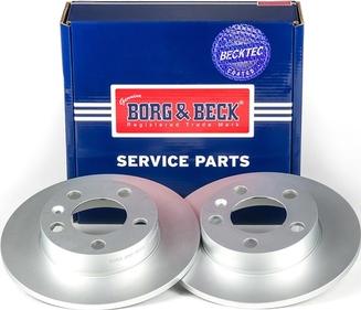 Borg & Beck BBD4065 - Гальмівний диск autocars.com.ua