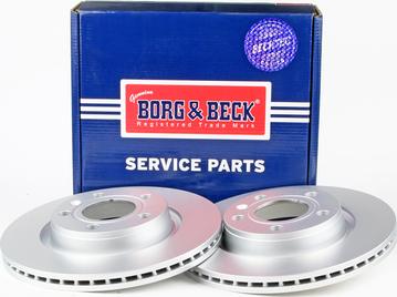 Borg & Beck BBD4066 - Тормозной диск avtokuzovplus.com.ua