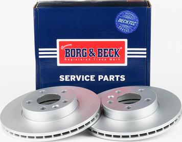 Borg & Beck BBD4071 - Гальмівний диск autocars.com.ua