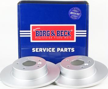 Borg & Beck BBD4085 - Тормозной диск avtokuzovplus.com.ua