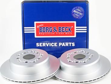 Borg & Beck BBD4101 - Гальмівний диск autocars.com.ua