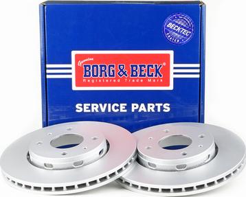 Borg & Beck BBD4132 - Тормозной диск avtokuzovplus.com.ua