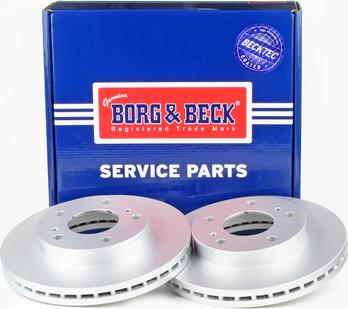 Borg & Beck BBD4138 - Тормозной диск avtokuzovplus.com.ua