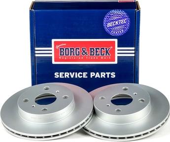 Borg & Beck BBD4173 - Тормозной диск avtokuzovplus.com.ua