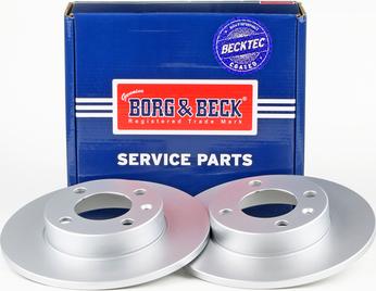 Borg & Beck BBD4180 - Тормозной диск avtokuzovplus.com.ua