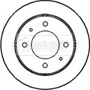 Borg & Beck BBD4188 - Гальмівний диск autocars.com.ua