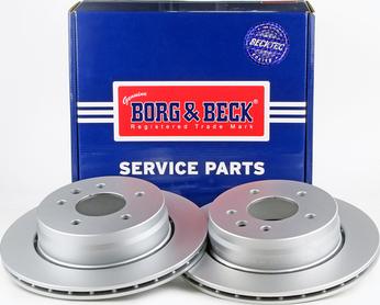 Borg & Beck BBD4189 - Гальмівний диск autocars.com.ua