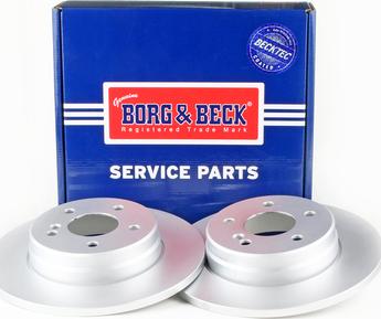 Borg & Beck BBD4192 - Тормозной диск avtokuzovplus.com.ua