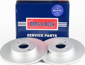 Borg & Beck BBD4207 - Тормозной диск avtokuzovplus.com.ua