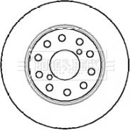 Borg & Beck BBD4209 - Гальмівний диск autocars.com.ua