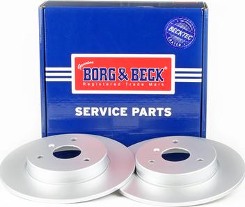 Borg & Beck BBD4231 - Гальмівний диск autocars.com.ua