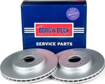 Borg & Beck BBD4238 - Гальмівний диск autocars.com.ua
