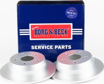 Borg & Beck BBD4248 - Гальмівний диск autocars.com.ua