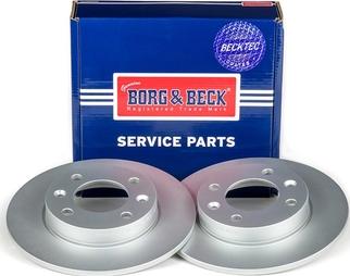 Borg & Beck BBD4249 - Тормозной диск avtokuzovplus.com.ua