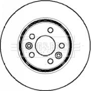 Borg & Beck BBD4251 - Гальмівний диск autocars.com.ua