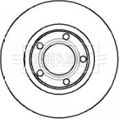 Borg & Beck BBD4263 - Гальмівний диск autocars.com.ua