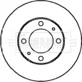 Borg & Beck BBD4266 - Тормозной диск avtokuzovplus.com.ua