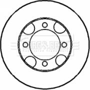 Borg & Beck BBD4267 - Тормозной диск avtokuzovplus.com.ua