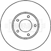 Borg & Beck BBD4275 - Тормозной диск avtokuzovplus.com.ua