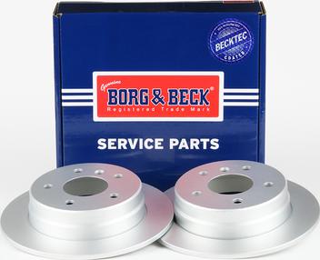 Borg & Beck BBD4289 - Гальмівний диск autocars.com.ua
