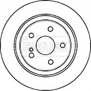 Borg & Beck BBD4290 - Гальмівний диск autocars.com.ua