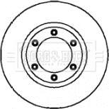 Borg & Beck BBD4313 - Гальмівний диск autocars.com.ua