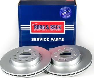 Borg & Beck BBD4314 - Тормозной диск avtokuzovplus.com.ua