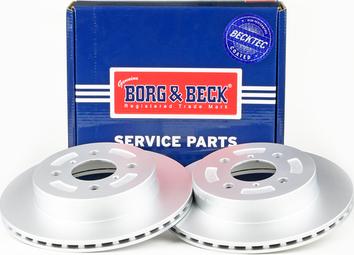 Borg & Beck BBD4323 - Гальмівний диск autocars.com.ua