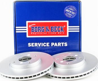 Borg & Beck BBD4332 - Гальмівний диск autocars.com.ua